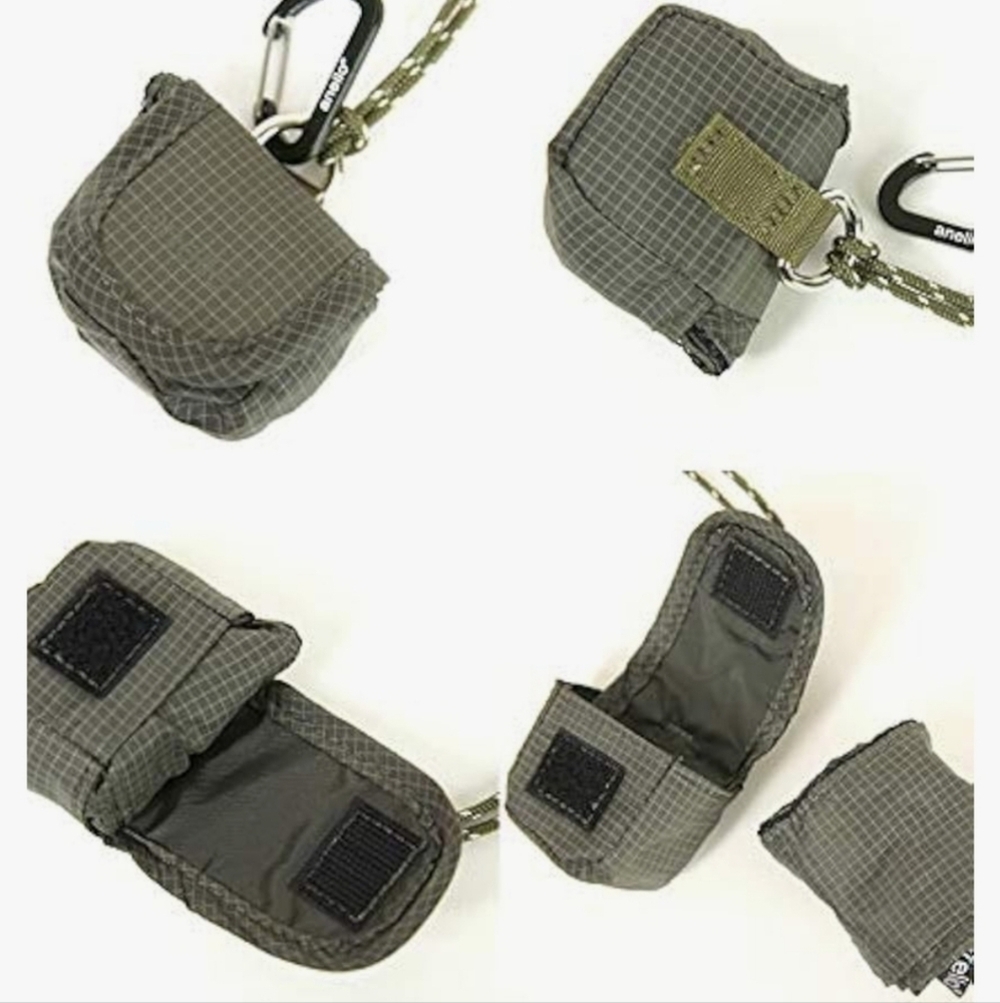 Anello Chicco Nano Size Shopping Bag Olive Green - Picture 3 of 15